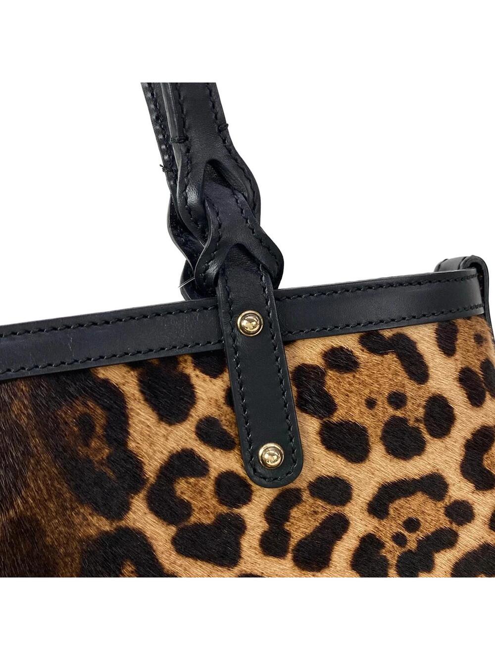 Gucci Craft Brown Black Unborn Calf #285692G12B - Picture 11 of 15